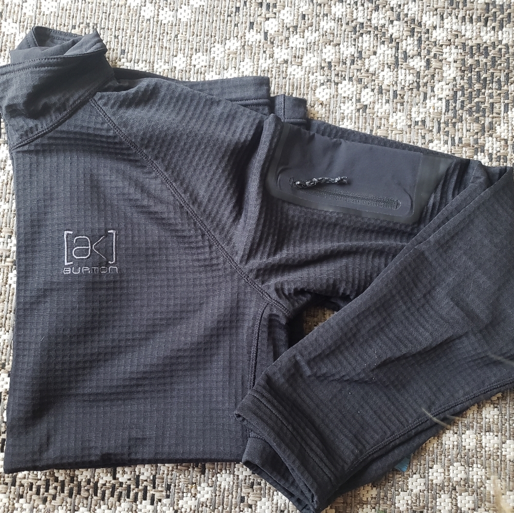 Burton AK Grid Half Zip Small